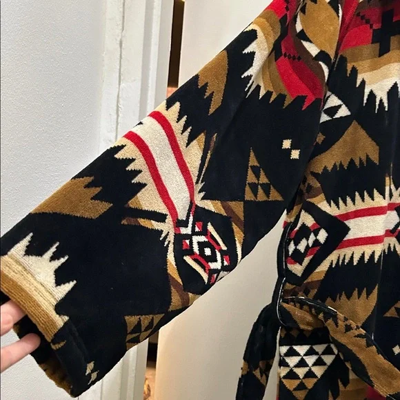 Pendleton Nehalem Cotton Velour Bathrobe NWOT - Picture 11 of 11